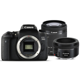 Canon/佳能 EOS 750D 单反数码相机 18-55STM,EF50F1.8 双头套装