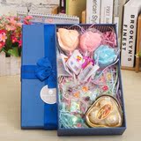 创意玫瑰花棒棒糖软糖棉花糖巧克力糖果礼盒装男女友生日礼物包邮