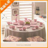 高档欧式韩式陶瓷器餐具套装家用碗盘子碗碟套碗筷结婚礼物礼盒装