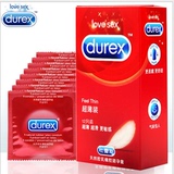 杜蕾斯避孕套超薄装12只 情趣型持久保险套延时成人性用品安全套