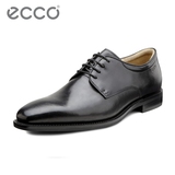 ECCO爱步系带舒适商务正装男鞋 圆头系带时尚低帮皮鞋 菲罗620644