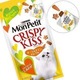 【喵太后】MonPetit CRISPY KISS猫之吻香脆洁牙饼干 芝士鸡肉