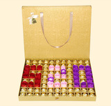 包邮费列罗巧克力DIY礼盒装99颗进口金色高档情人节礼物新货
