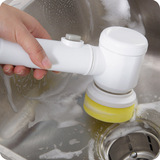 三合一多功能电动强力清洁刷 浴盆刷 浴缸刷子 厨房清洁好帮手