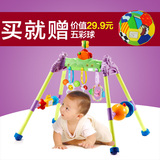 auby澳贝音乐健身架463302奥贝多功能婴儿益智玩具0-1岁