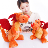 创意恐龙公仔毛绒玩具布娃娃大号可爱玩偶儿童生日礼品 驯龙高手