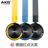 AKG/爱科技 Y40 耳机头戴式可折叠 线控带麦手机语音通话耳麦正品
