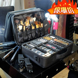 专业隔板收纳大小号多层化妆箱化妆师跟妆纹绣美甲美容工具包韩国