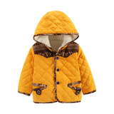 [转卖]拉比树2014冬装 特色花纹小童棉衣 加绒加厚外套童装男童冬