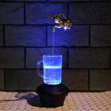 神奇魔幻水壶流水灯 创意水龙头水杯灯生日礼物悬空悬浮灯工艺