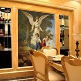 大型壁画玄关走廊电视背景墙纸壁纸卧室 欧式油画 世界人物名画