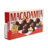 日本进口零食品 Meiji明治Macadamia澳洲坚果夏威夷仁巧克力63g