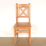 实木椅子家具清漆宜家北欧现代风格健康环保外贸尾单特价餐椅包邮