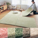 出口日本外贸原单 日单 舒适实用加厚可拼接地垫地毯（配粘贴条）