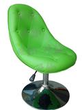 加厚时尚纽扣 果绿色电脑椅子转椅工作椅职员椅办公椅休闲椅