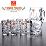 七件套意大利进口RCR水晶玻璃杯水具套装创意花茶茶具耐热冷水壶