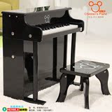 X C100%正品米奇儿童钢琴30键立式小钢琴木质玩具乐器早教生日礼