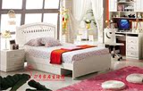 韩式家具卧房家具美乐乐家具1.2米床1.5米床单双人床田园床儿童床