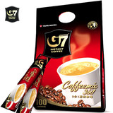 越南咖啡原装进口中原正品速溶g7咖啡1600g三合一浓香型100条袋装
