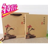 普洱茶包装盒 357茶盒 福鼎白茶牛皮纸茶叶盒 通用七子饼包装盒