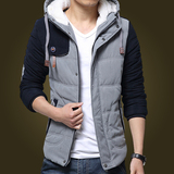 秋冬季夹克男青年短款韩版修身加绒加厚男士外套冬装棉衣男装外衣