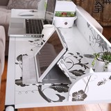 双人跨床上用移动桌 懒人笔记本电脑桌简约台式家用简易书桌