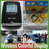 TL86 Portable Wireless Sonar Sensor Fish Finder with Colorf