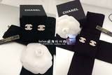 法国代购 Chanel 香奈儿经典款 双C水钻耳钉A37272 银色