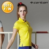韩国正品代购 2014年新款Carlton/卡尔顿 羽毛球服女T恤 CBP-291L