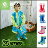 韩国2015儿童雨靴男童春夏中筒女童雨鞋学生宝宝防滑橡胶水鞋