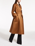 意大利代购maxmara专柜秋冬款 长款山羊绒系带经典外套LABBRO大衣