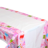 儿童生日派对装布置用品 Party周岁主题装饰餐布台布一次性桌布