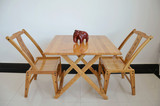 定制楠竹折叠桌简易折叠方桌茶桌户外简约木桌便携小桌子折叠餐桌
