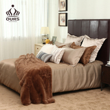 欧式床品奢华样板间高档床品床上用品多件套软装布艺样板房设计师