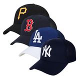 韩国代购-正品MLB洋基队棒球帽,藏蓝NY网帽,遮阳帽,鸭舌帽,男女帽