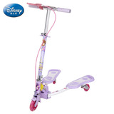 Disney/迪士尼正品三轮蛙式车儿童闪光双脚踏板车滑板车