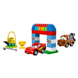 丹麦乐高lego 得宝汽车总动员经典赛车2-5岁儿童拼插积木原装进口