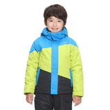 安逸猫男童冲锋衣套装女童冬季儿童滑雪服加绒外套防风裤900511