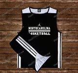 美国全明星 大学训练球衣 NCAA篮球衣 背心 北卡篮球服 定制 乔丹