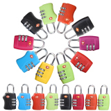 TSA海关锁行李锁密码锁行李箱锁密码锁旅行箱挂锁箱包锁免钥匙锁