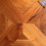 纯实木原木拼花地板 原木本色缅甸柚木稳定性最好的地板