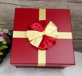 超大号红色正方形抱枕丝巾围巾 化妆品 盒礼物盒包装盒  批发定制