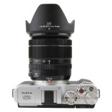 JJC 富士18-55遮光罩 X-E2 X-E1 X-T1 X-T10 镜头18-55mm 58mm