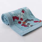 依诗家金号毛巾被双层绗缝纯棉空调被单人双人夏季全棉毛巾毯