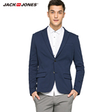 JackJones杰克琼斯春装男修身针织西服西装外套E|216108012