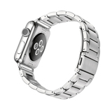智能苹果手表apple watch sport不锈钢表带 金属表带三珠官方钢带