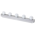 IKEA宜家代购 莱索 LED壁灯,不锈钢化妆镜前灯卫生间浴室壁灯正品