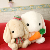 玩具 大号兔子布娃娃抱枕玩偶女生圣诞节礼物可爱垂耳兔公仔毛绒