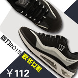 回力春秋新款正品气垫透气熊猫女鞋旅游运动休闲跑步鞋WL2090