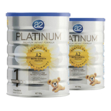 两罐装 澳洲新西兰A2婴儿奶粉 PLATINUM铂金1段一段900g 保税直发